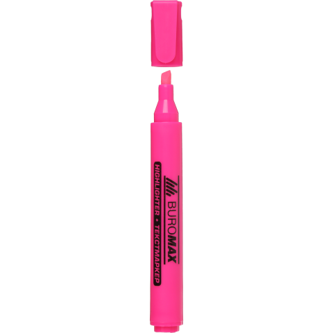 Маркер BUROMAX NEON текстовий (BM.8906-10), рожевий
